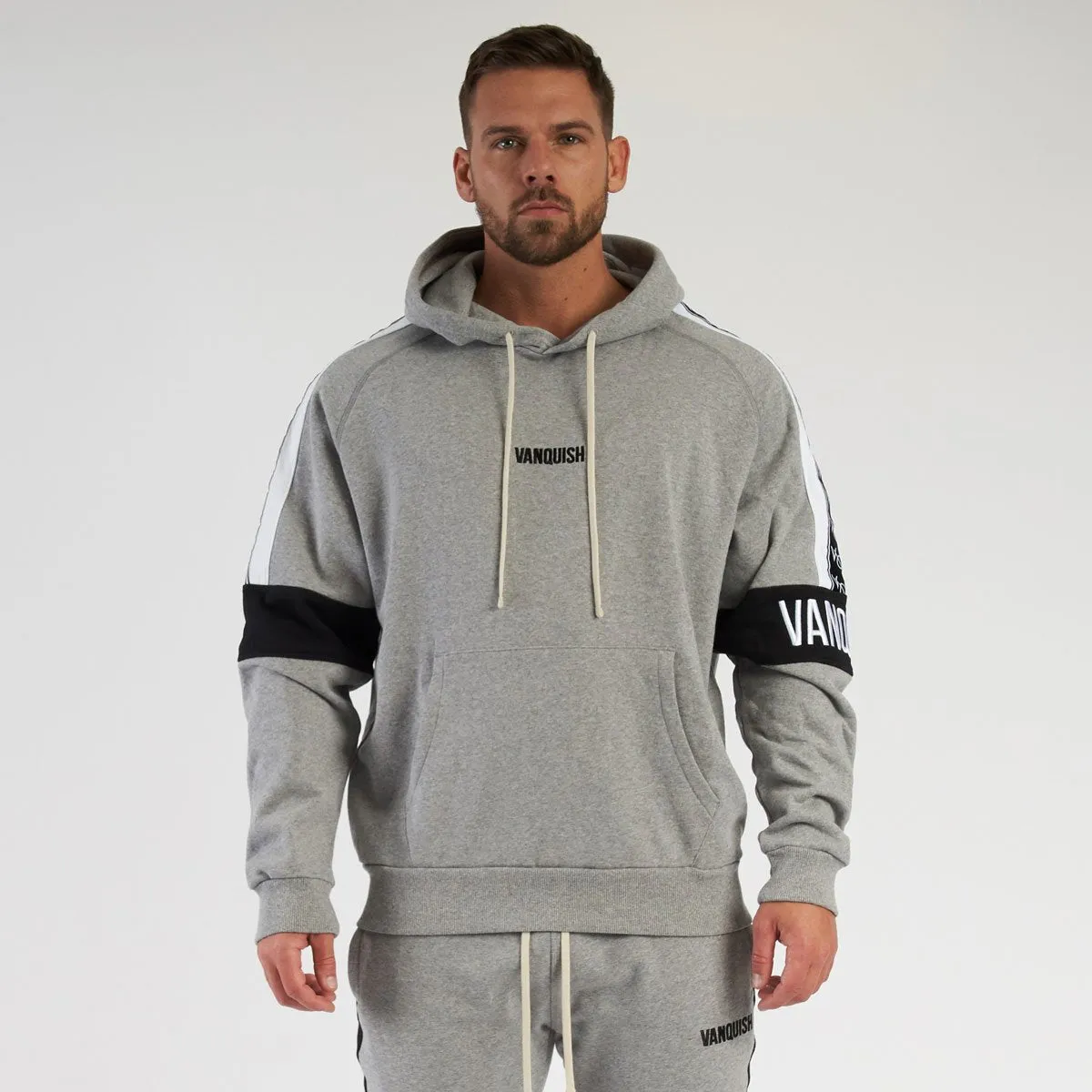 Vanquish Contrast Grey Oversized Hoodie