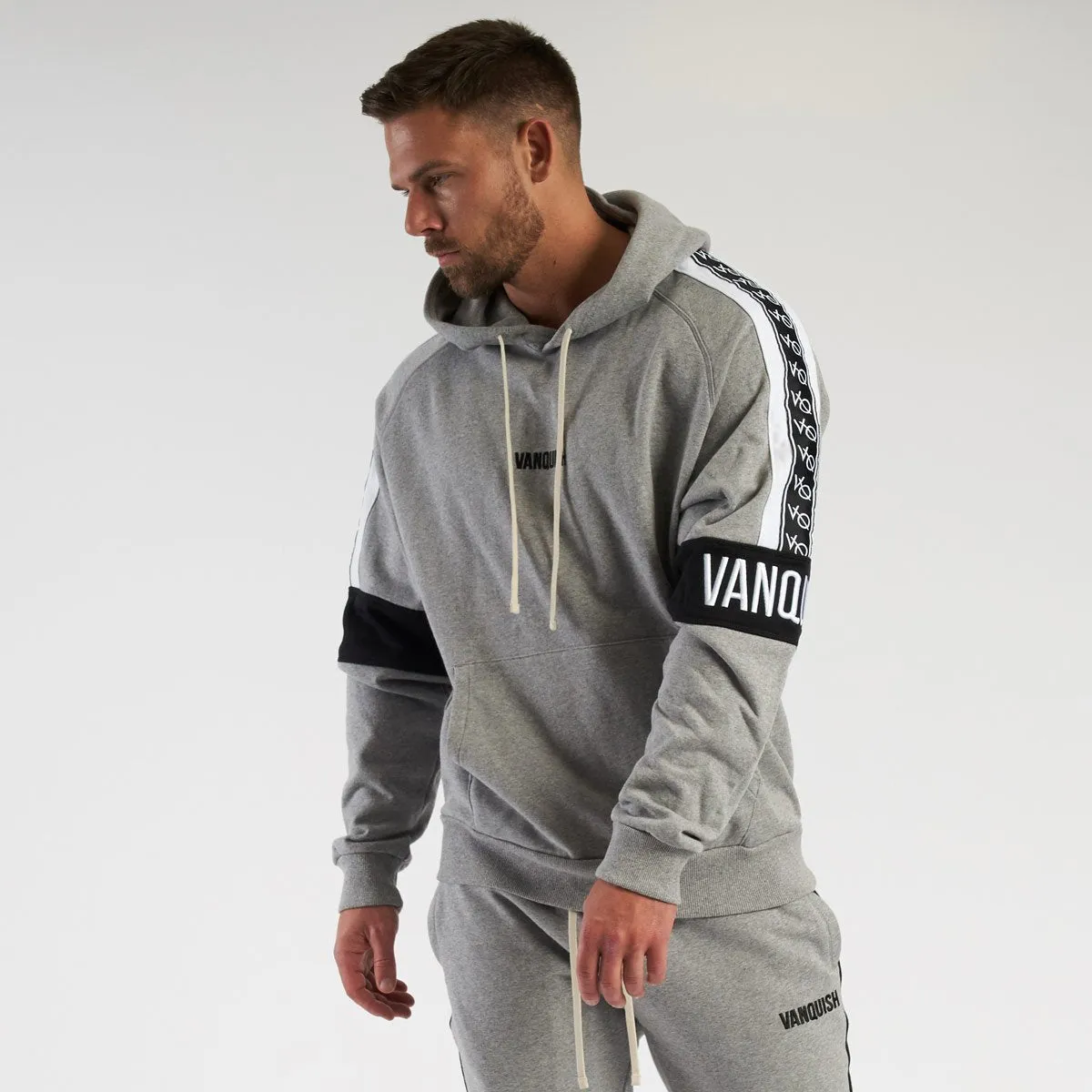 Vanquish Contrast Grey Oversized Hoodie