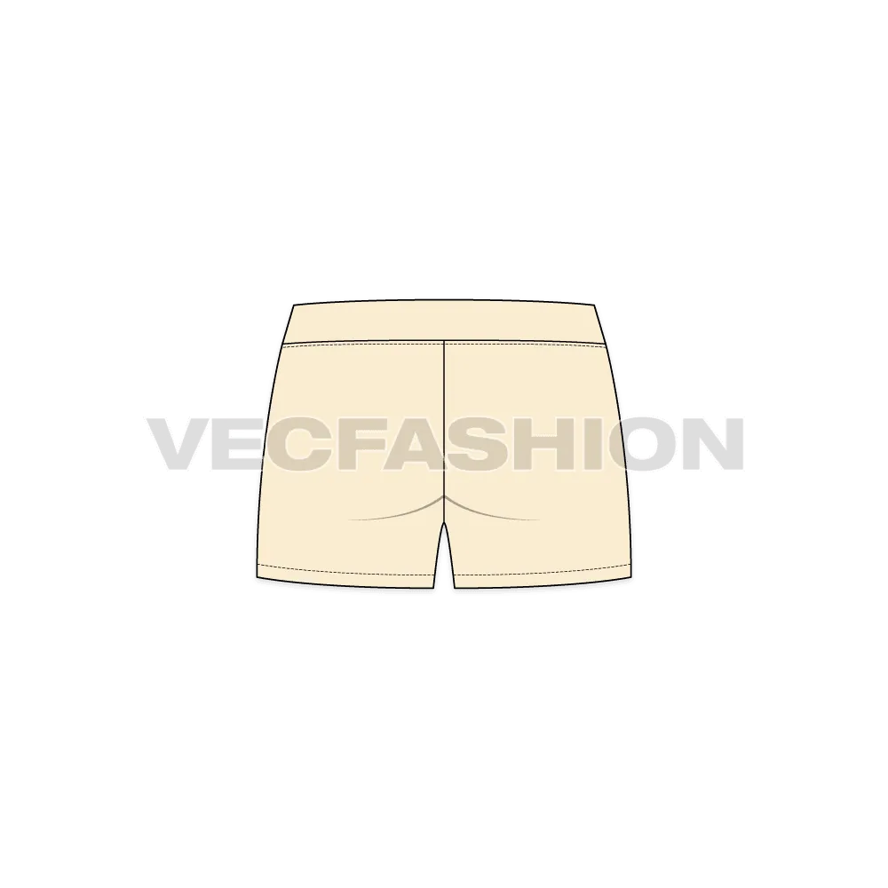 Women's Straight Cut Beach Shorts